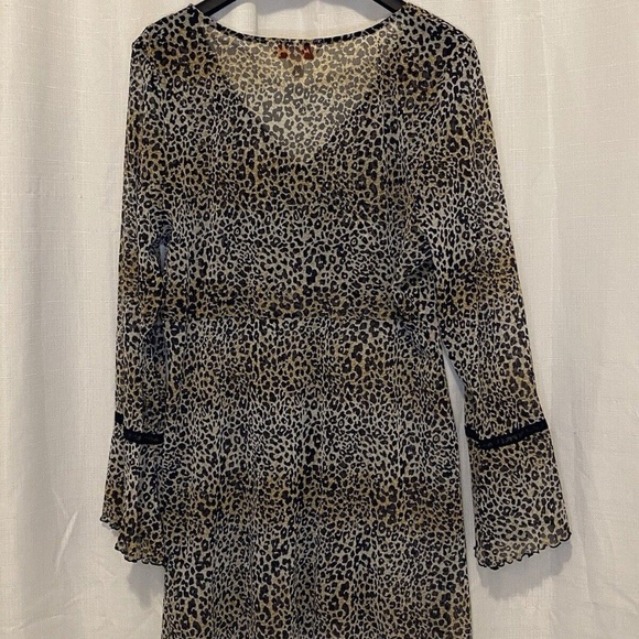 Cacique Vintage Leopard Nightie Vintage Size 18/20 - Picture 7 of 9